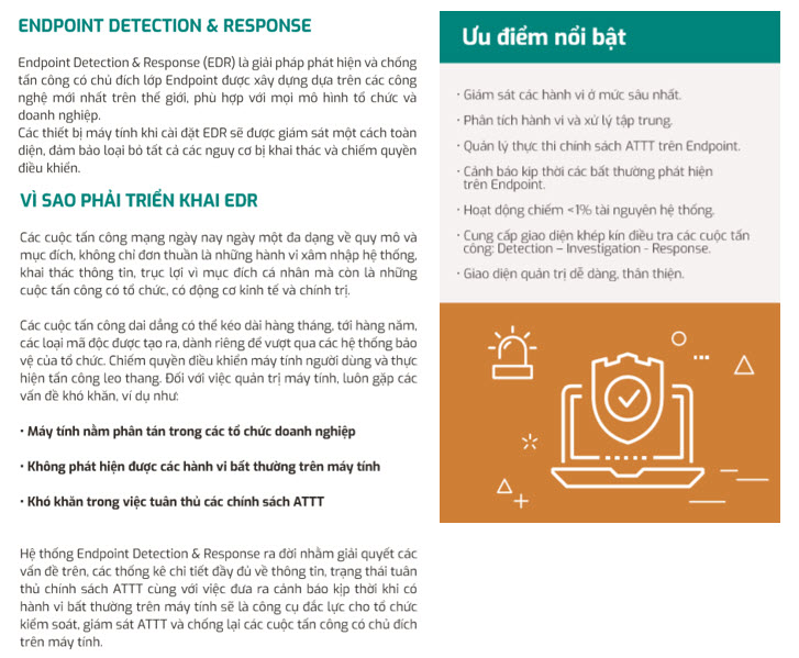 Viettel Endpoint Detection & Response (VCS-aJIANT)