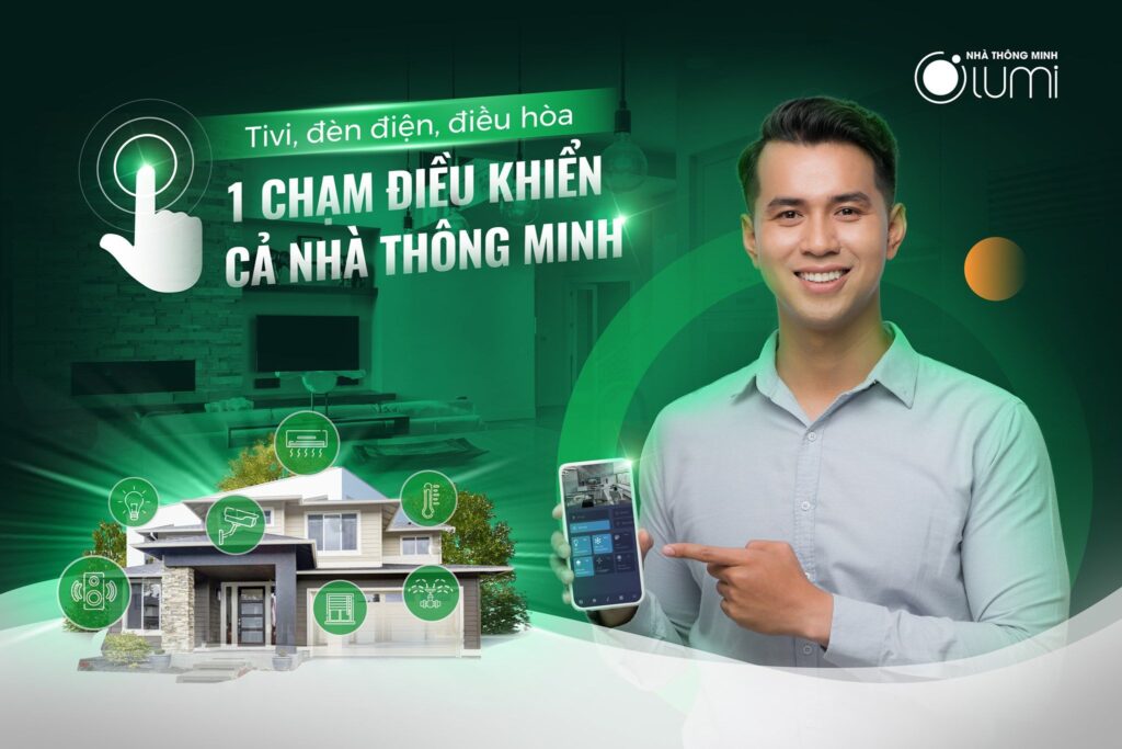 Lắp đặt nhà thông minh LUMI tại Bắc Giang