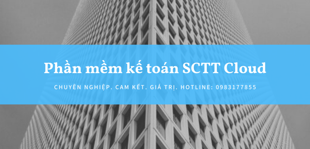 Phần mềm kế toán online SCTT Cloud