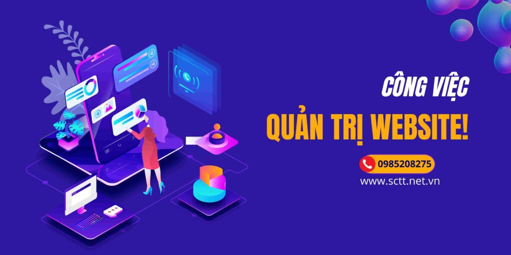 Công việc quản trị website