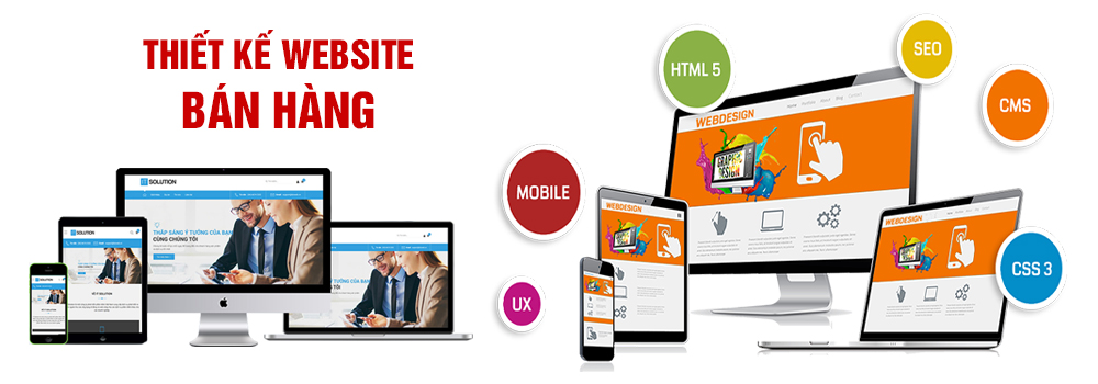 thiết kế website bán hàng online