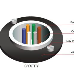 Cáp sợi quang ZC-GYXTPY-12C-SM-G652D
