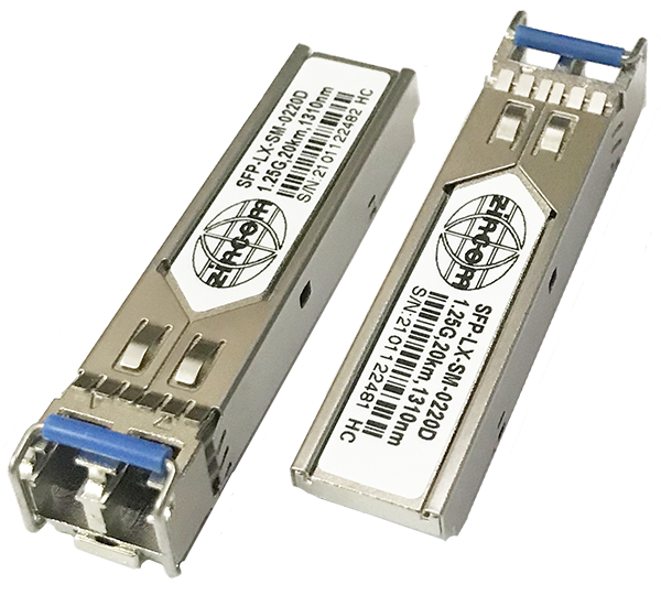 module-zincom-sfp-lx-sm-0220d Module quang SFP 1.25G,1310nm,20km, single mode, dual fiber,LC (dùng cho thiết bị chuyển mạch). Model: SFP-LX-SM-0220D