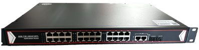 picture1-21574528-d8f4-4a8b-b7c0-9888fd75e42d Thiết bị chuyển mạch, Switch 24 cổng POE 1000M 2 cổng Lan 1000M , 2 cổng quang SFP. Model: ZC-24GPOE-2SFP-2GE