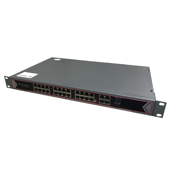 zc-24poe-2sfp-2gege Thiết bị chuyển mạch, Switch 24 cổng POE 100M 2 cổng Lan 1000M , 2 cổng quang SFP. Model: ZC-24POE-2SFP-2GEGE