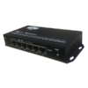 Thiết bị chuyển mạch, Switch 4 cổng POE công suất 60W, 2 cổng lan 100M,  2 cổng quang SC 100M. Model: ZC-POE4022F