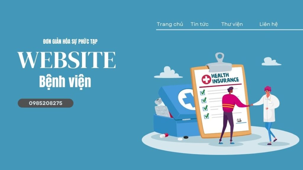 Thiết kế Website bệnh viện