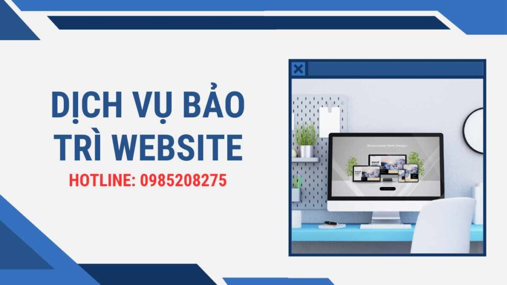 Dịch vụ bảo trì website