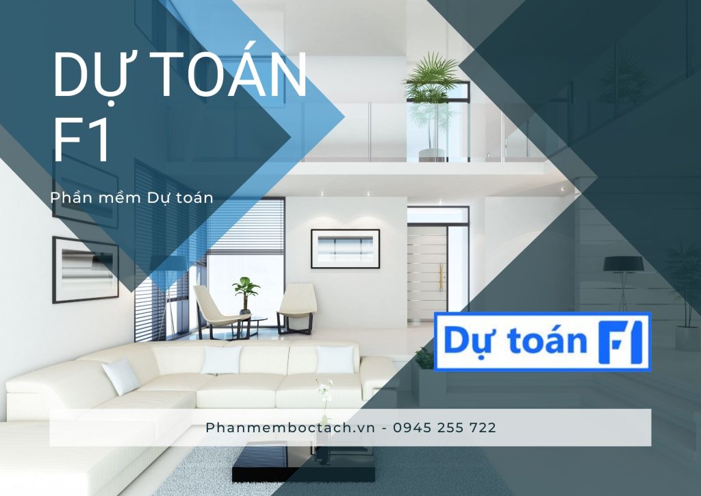 Phần Mềm Dự Toán F1