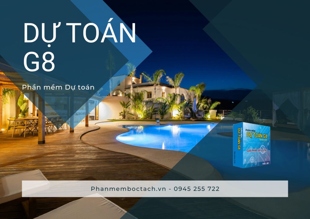 Phần Mềm Dự Toán G8