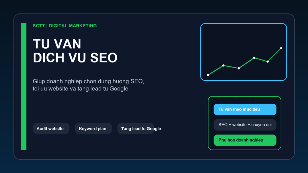 Tư vấn dịch vụ SEO cho doanh nghiệp