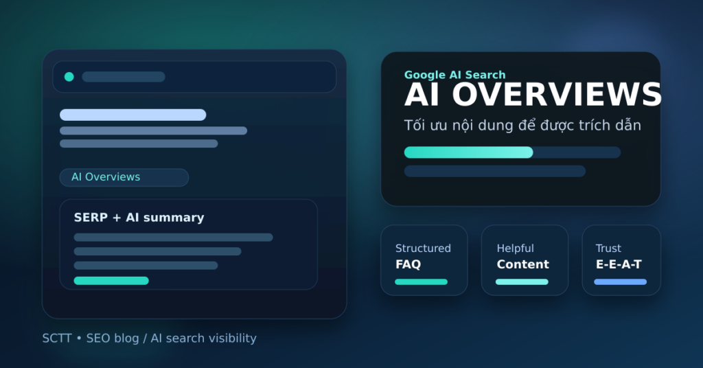 AI Overviews là gì? Tối ưu nội dung để xuất hiện trong Google AI Overviews