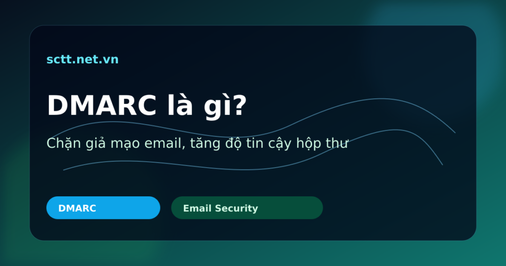 Ảnh bìa DMARC là gì? Cách chặn giả mạo email cho doanh nghiệp