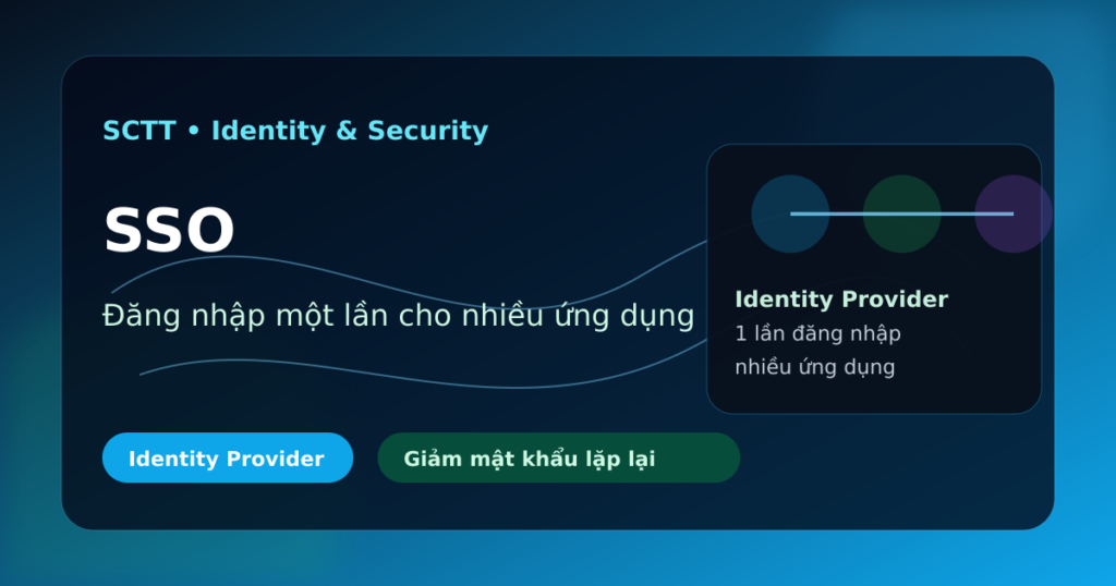 SSO là gì và cách đăng nhập một lần an toàn cho doanh nghiệp