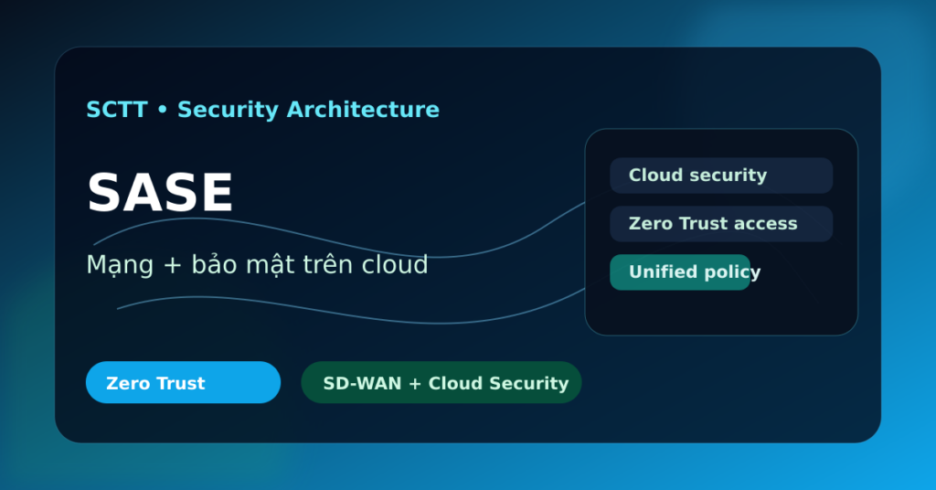 Ảnh bìa SASE là gì và khi nào doanh nghiệp nên chọn Secure Access Service Edge