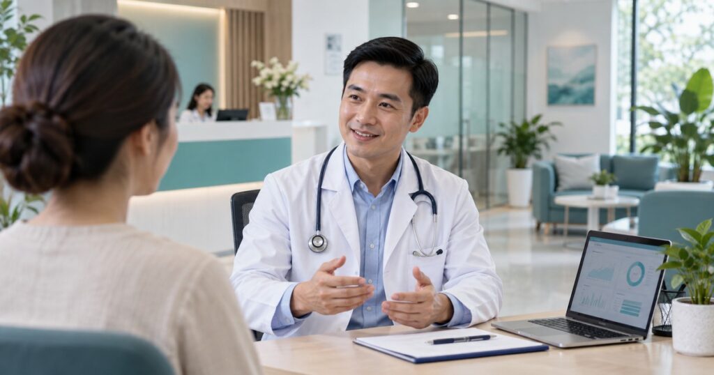 Dịch vụ SEO phòng khám và bệnh viện với hình ảnh tư vấn chuyên môn