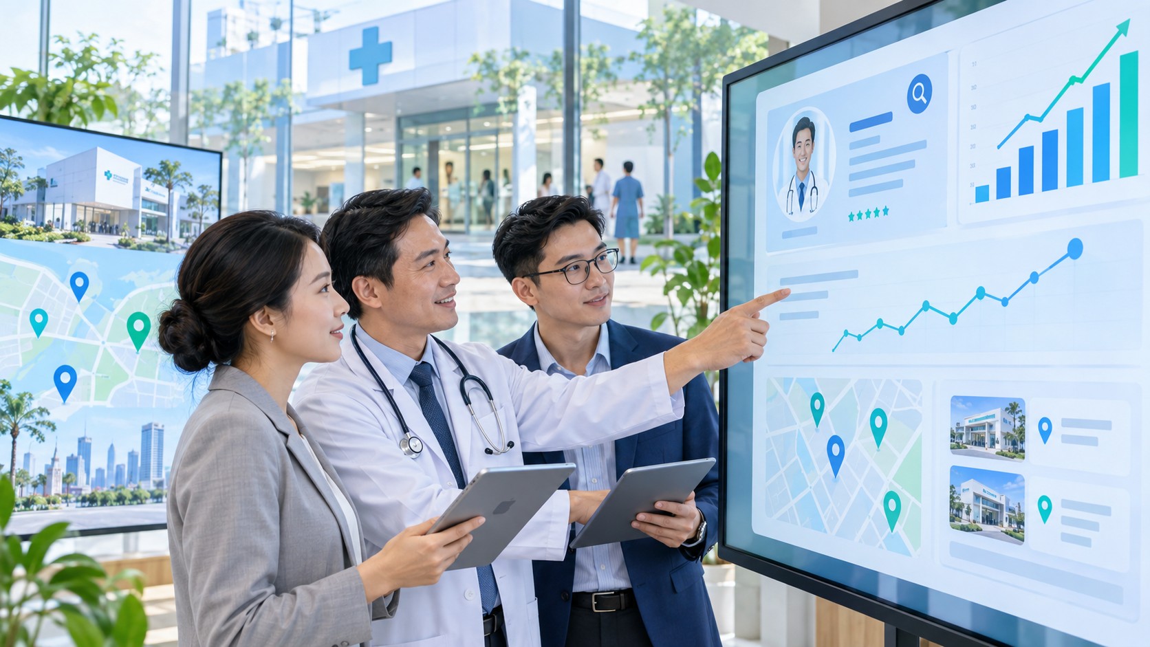 Đội ngũ lập kế hoạch SEO website y tế cho phòng khám