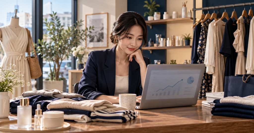 SEO website thời trang và mỹ phẩm cho shop online
