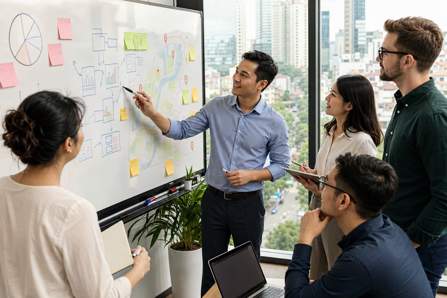 SEO strategy workshop for local and international businesses in Hanoi